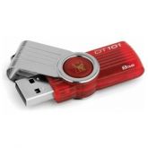 PEN DRIVE 8GB KINGSTON DT101G2 VERMELHO - Kingston